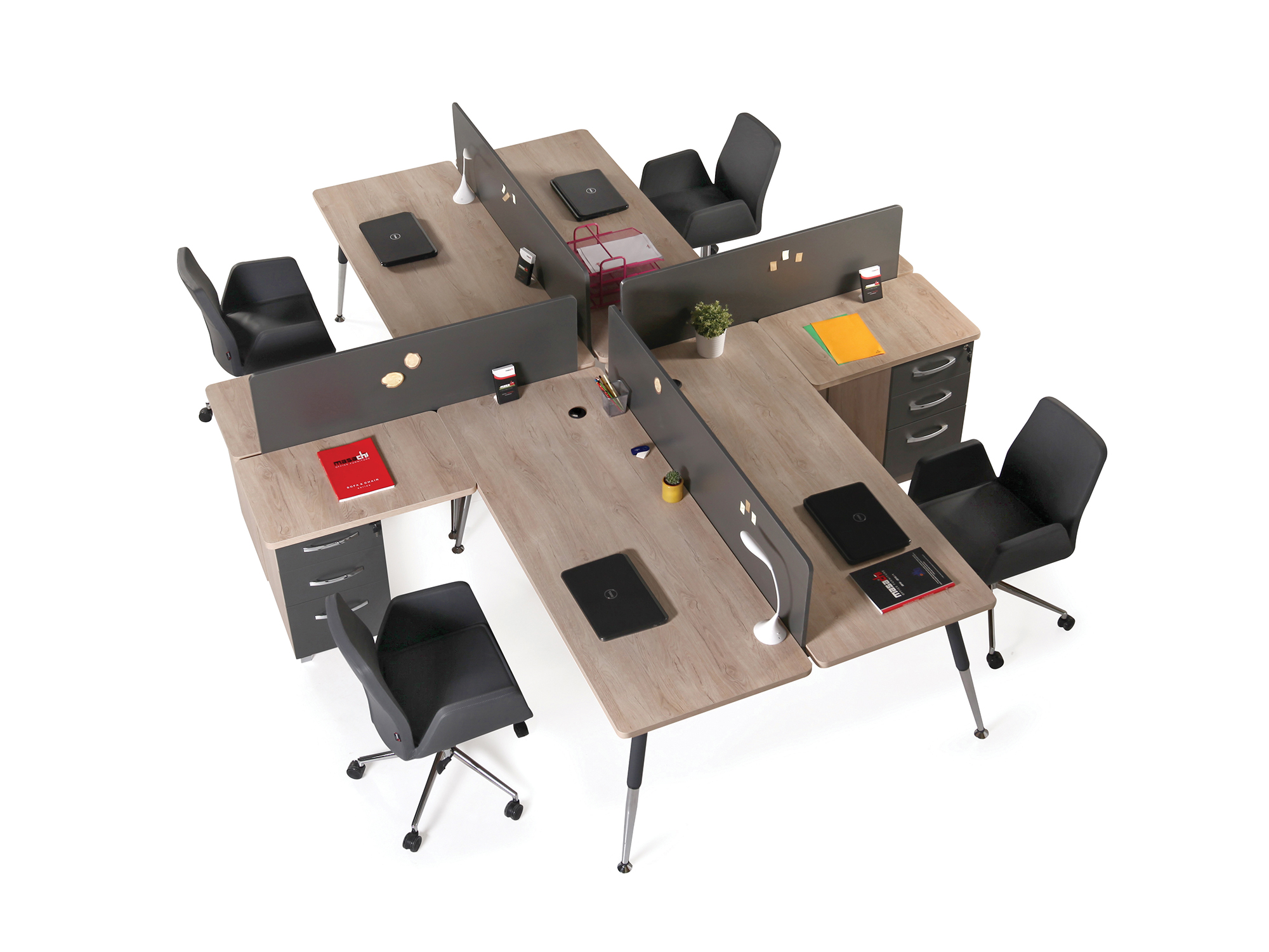 BWO 22/Dörtlü Çalışma Masası